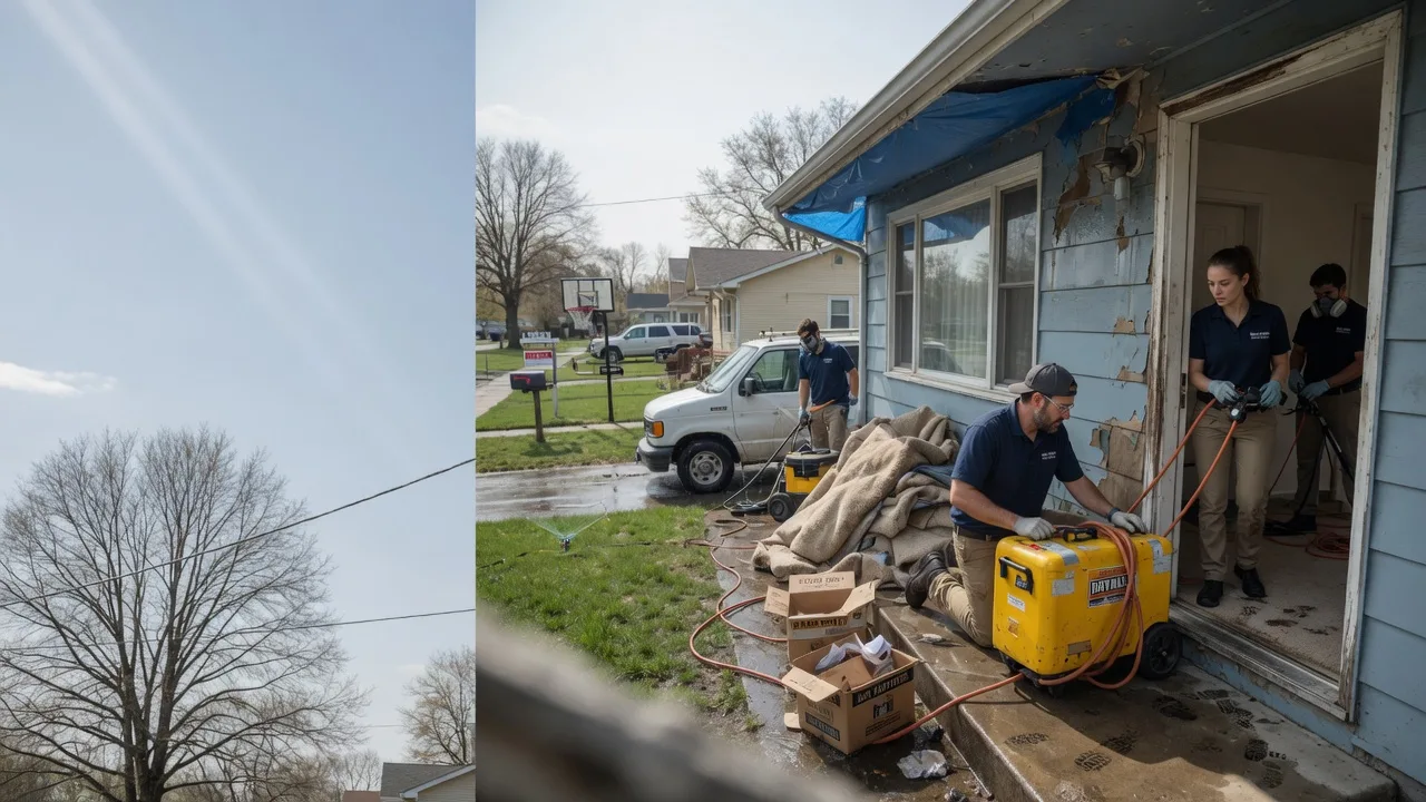 Basement Flood Cleanup in Glendale, MA near me